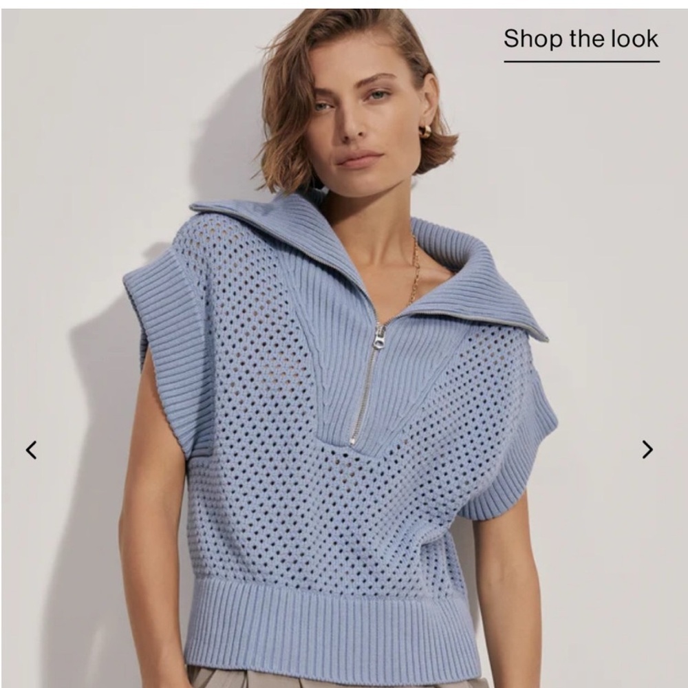 Varley Mila Knit Vest NWT sz. Large